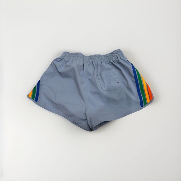 AVIATOR NATION WOMEN'S 5 STRIPE FLEX BOARD SHORTS - ISLANDA   RAINBOW Size Small - Picture 4 of 5